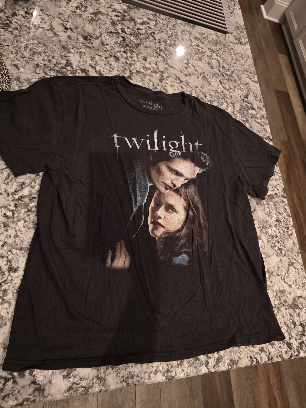 Twilight Graphic Black T‑Shirt